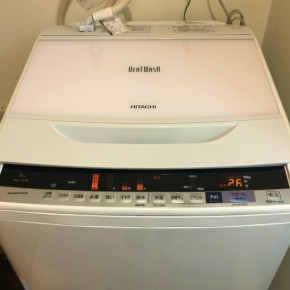 洗濯機クリーニング 日立製ビートウォッシュ ＢＷ-Ｖ80Ｂ 2017年製