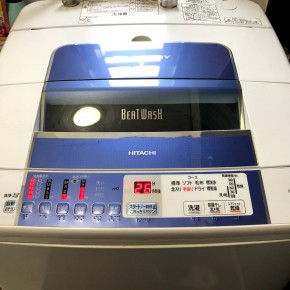 洗濯機分解クリーニング 日立製洗濯機ビートウォッシュBW-8PV 2012年製 