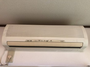 エアコンのカビをすっきり！東芝製エアコン RAS-409T 2002年製 クリーニング｜おそうじ本舗三郷南店