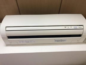 エアコンクリーニング 東芝製RAS-251S(W)2008年製 三郷市｜おそうじ本舗三郷南店