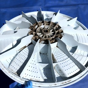 ピロピロワカメを撃退！洗濯機クリーニング 東芝製 AW-95JD（T