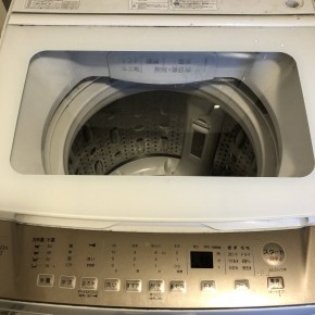 洗濯機クリーニング ヤマダ電機製YWM-TV80G1 2020年製｜おそうじ本舗